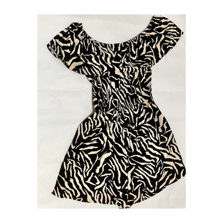 Zebra jumpsuit, Fehér/Fekete