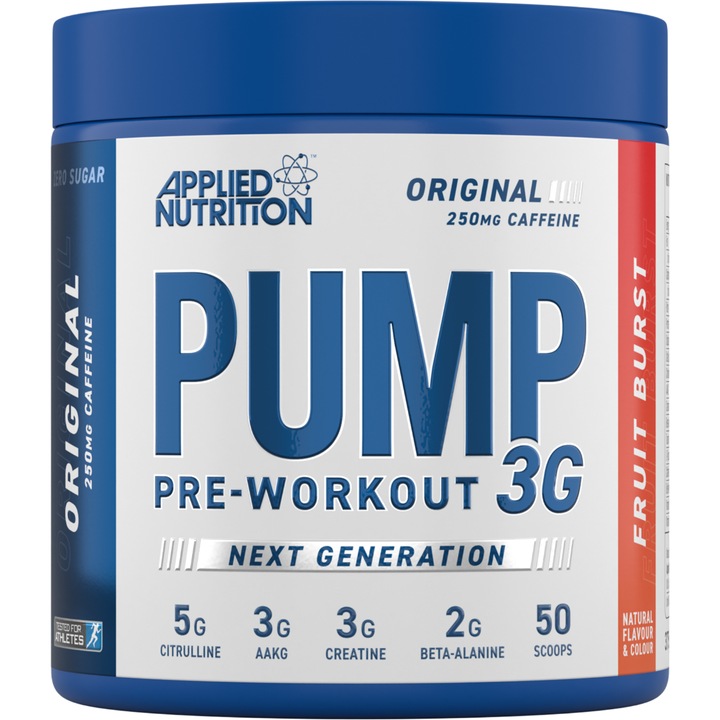 Pump 3G, Applied Nutrition, 375 g, fruit burst