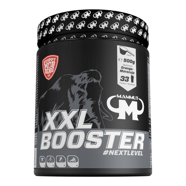 XXL Booster, Mammut Nutrition, 500 g, portocala-maracuja