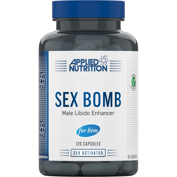 Спортна добавка, Sex Bomb For Him, Applied Nutrition, 120 капс