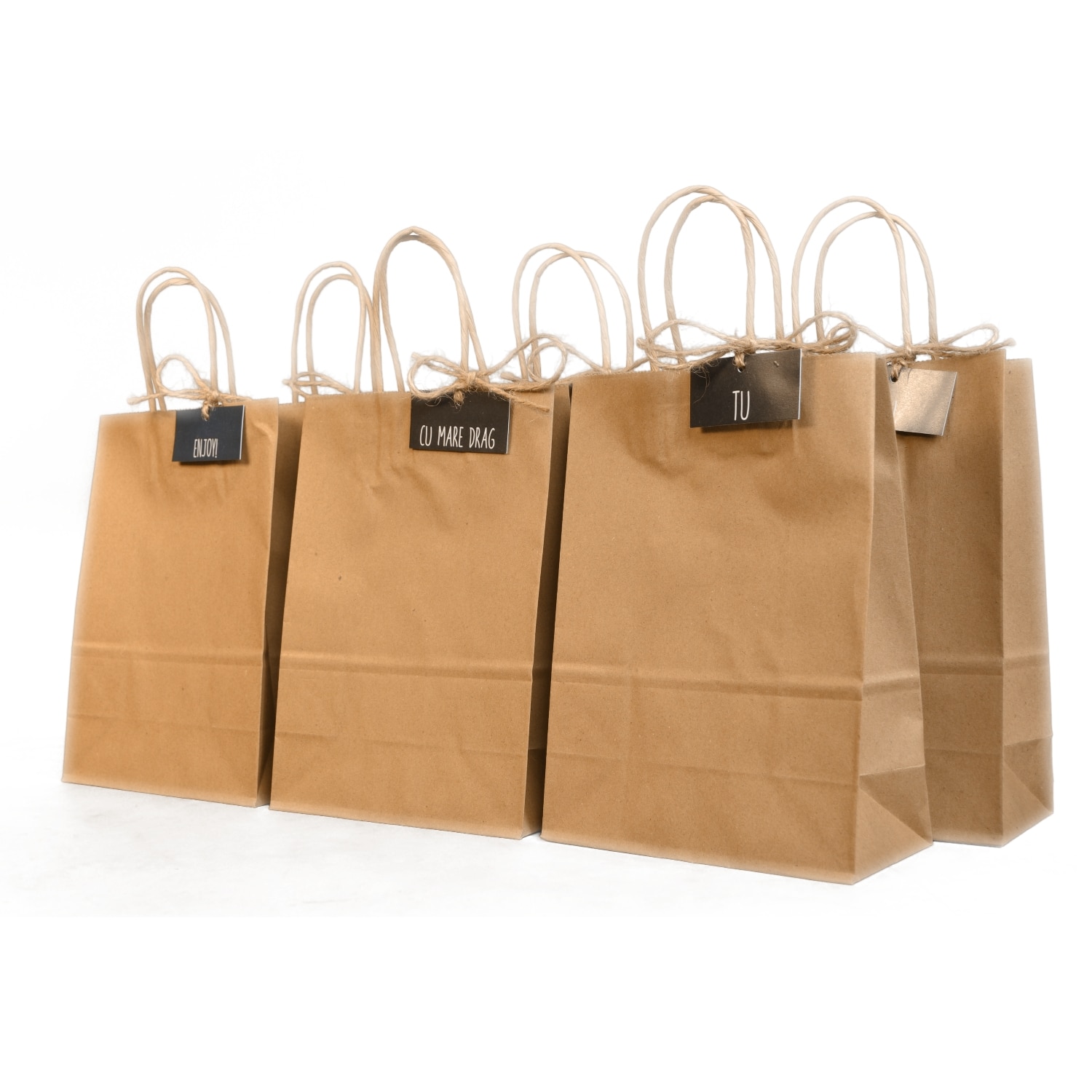 Set 6 Pungi Cadouri Maro 15 X 8 X 22 Cm EMAG ro set-6-pungi-cadouri-maro-15-x-8-x-22-cm-emag-ro