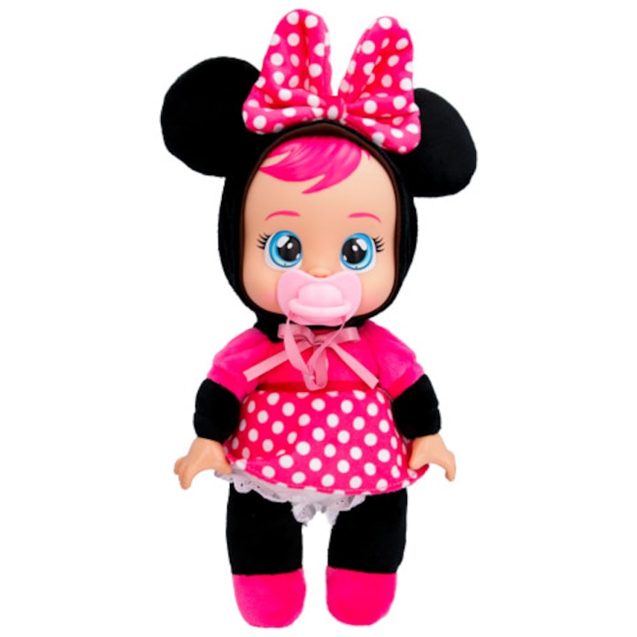 Papusa bebelus Cry Babies Tiny Cuddles Mici imbratisari Minnie 917880-917910