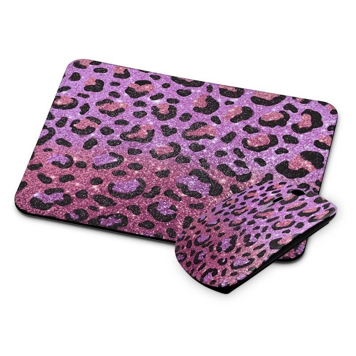 Mouse si mouse pad fara fir cu model animal 275