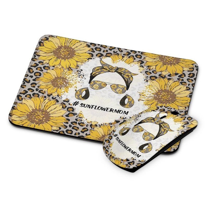 Mouse si mouse pad wireless Sunflower Mom 310