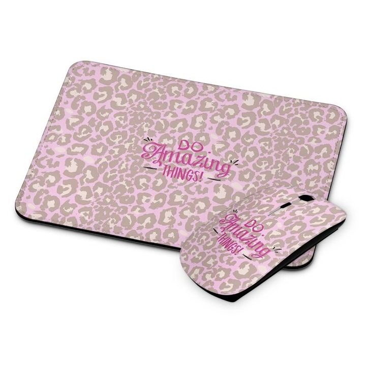 Faceti lucruri uimitoare mouse si mouse pad fara fir 349