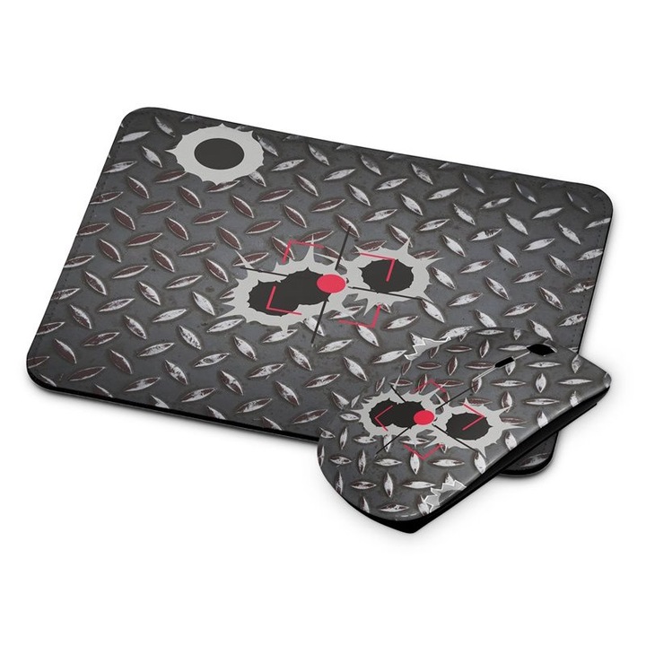 Mouse si mouse pad fara fir pentru fotografiere la tinta 251