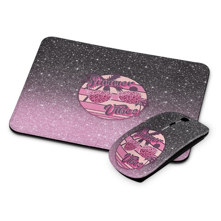 Mouse si mousepad wireless Summer Vibes 65
