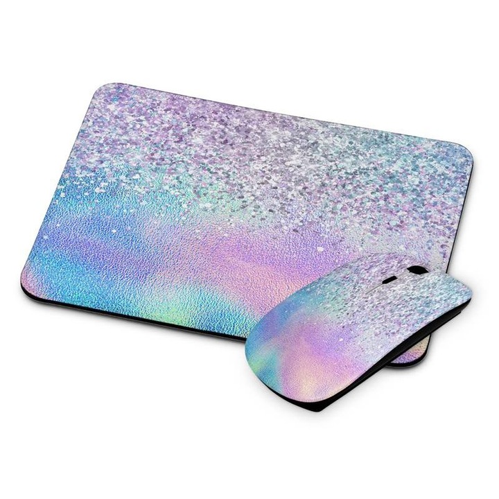 Mouse si mousepad Mobiltokguru, Multicolor