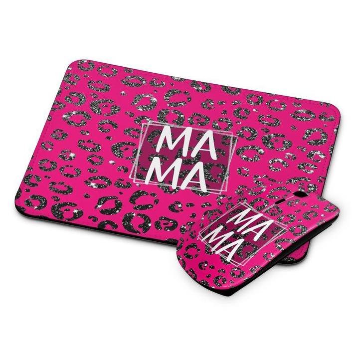 Mouse si mouse pad fara fir Mama 3