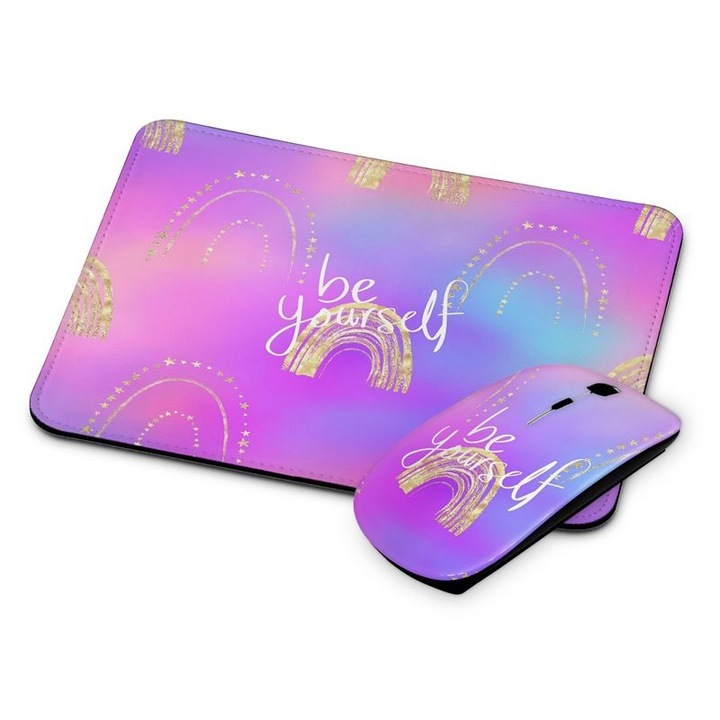 Fii tu insuti mouse si mouse pad fara fir 350