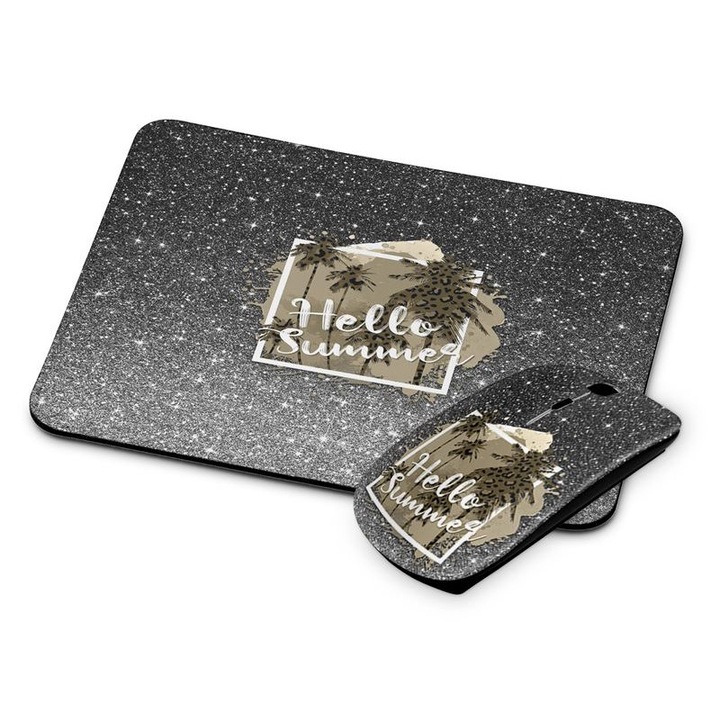 Mouse si mouse pad fara fir Hello Summer 71