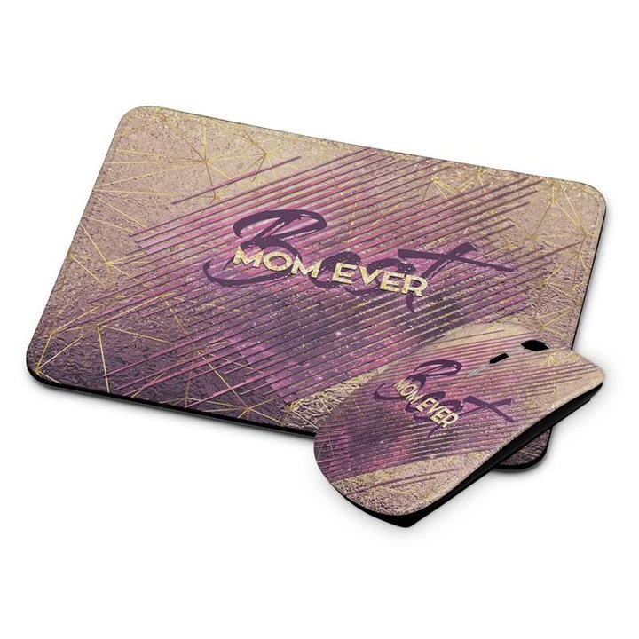 Cea mai buna mama vreodata mouse si mouse pad fara fir 286