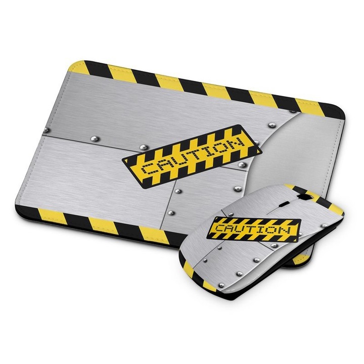 Atentie mouse si mouse pad fara fir 247