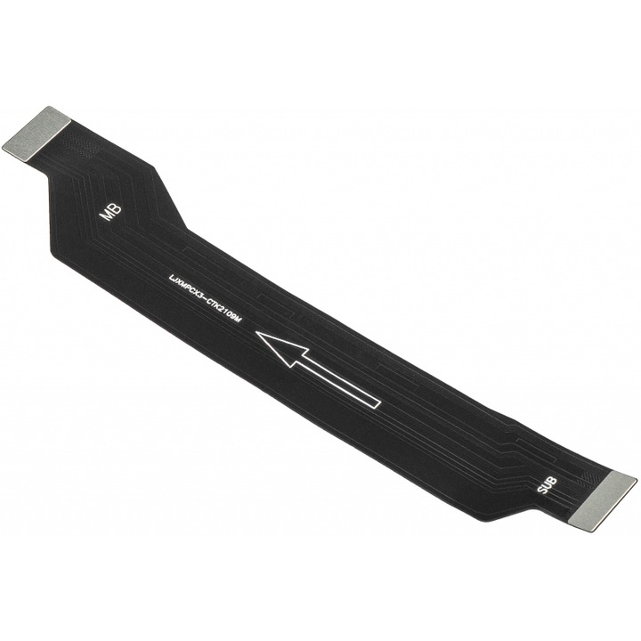 Banda flex de legatura compatibila cu Xiaomi Poco X3 NFC, licentiat, Negru