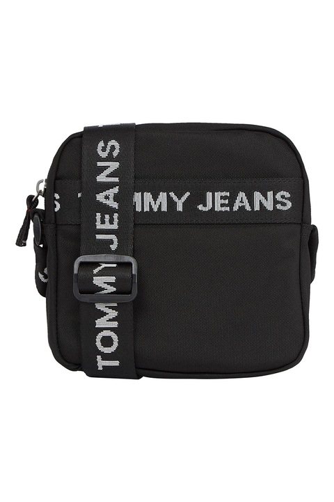Tommy Jeans, Essential Reporter crossbody táska, fekete