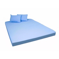 set de cearsaf cu elastic si 2 fete de perna home still microfibra albastru 160x200-2p-50x70 cm imagen 34_0_
0