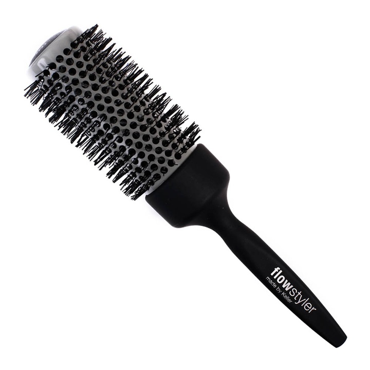 Perie Exclusive Line Flow Styler ceramica, pentru coafarea parului cu peri ionici avand diametrul de 43mm