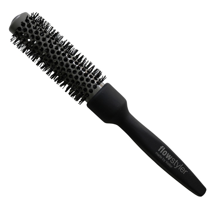 Perie Exclusive Line Flow Styler ceramica, pentru coafarea parului cu peri ionici avand diametrul de 25mm