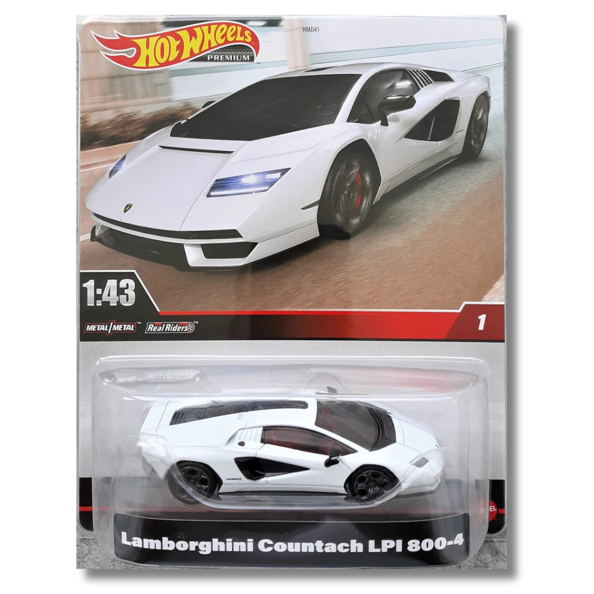 Lamborghini Countach ミニカー 1/43 Macheta Auto Hot Wheels 1/43 Lamborghini Countach LPI 800-4 - eMAG.ro
