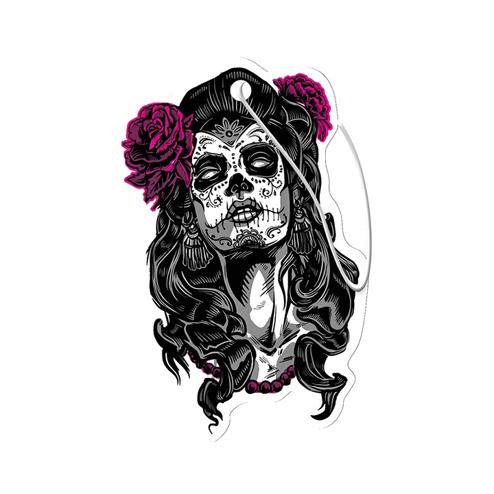 Dia Los Muertos Diamond Girl Pink Aroma autós légfrissítő