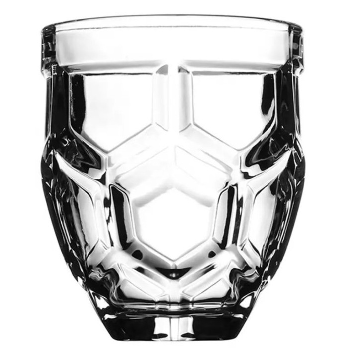 Pahare pentru bauturi cu whisky, Delisoga, Cristal, Transparent, 6 buc