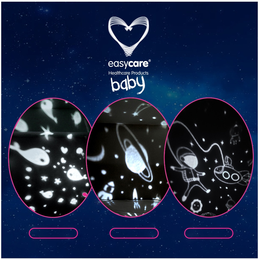 Lampa de veghe 3in1 cu proiectii pentru copii Easycare baby