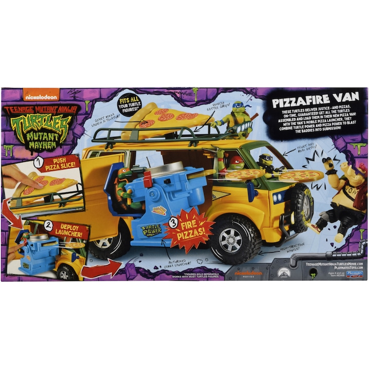 Masinuta Teen Mutant Ninja Turtles - Pizza Van