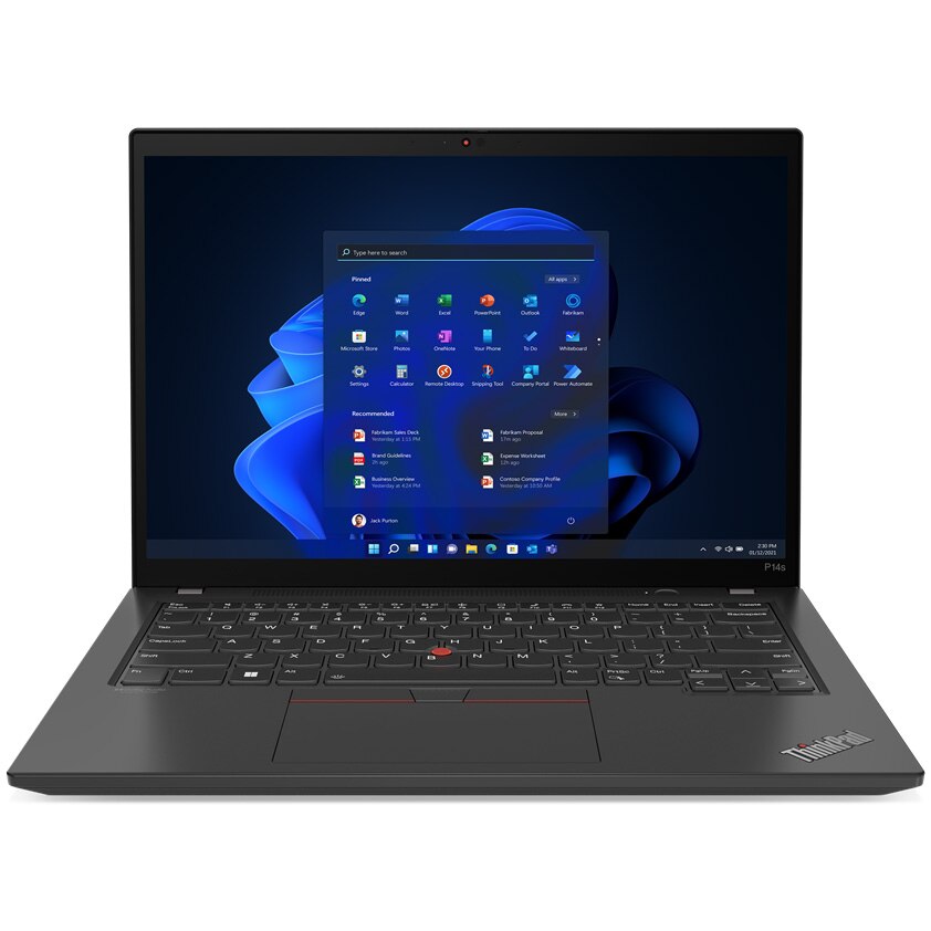 Laptop Lenovo ThinkPad P14s Gen 4 cu procesor Intel® Core™ i7