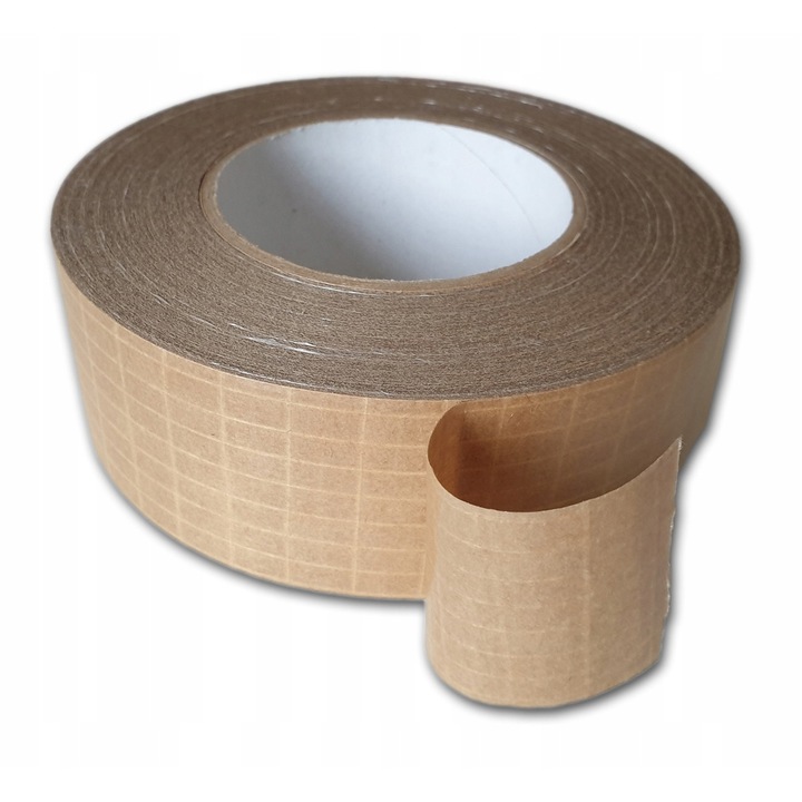 Banda adeziva KRAFT EXTRA, 48mmx50m, rezistenta, pentru carton si folie