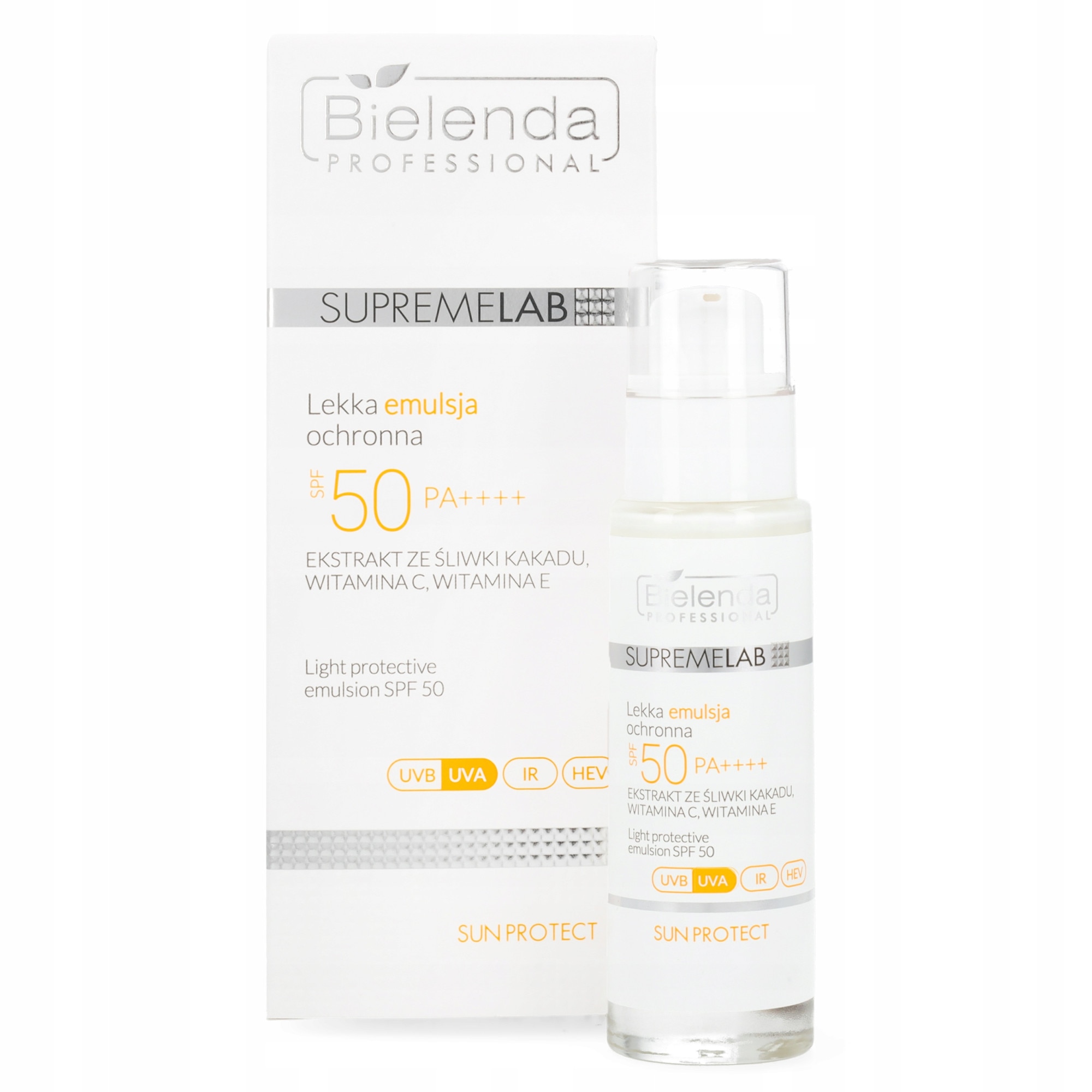 Защитна емулсия, Bielenda Professional, SPF 50, 30 мл - eMAG.bg