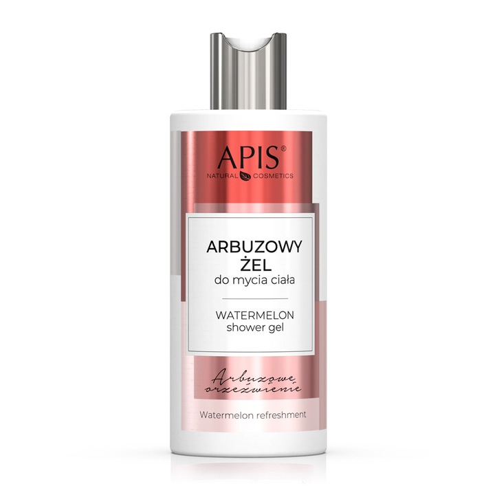 Gel de dus APIS hidratant cu pepene rosu si acid hialuronic, 300 ml