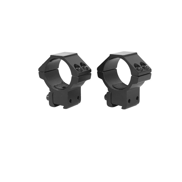 Suport luneta sina 11 mm, diametru inele 30 mm, 2 piese, aluminiu