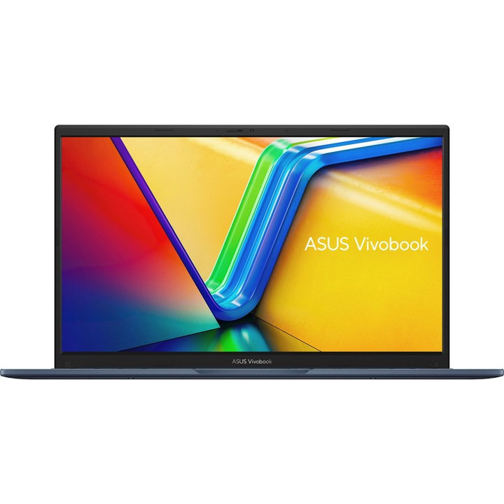 Лаптоп ASUS Vivobook X1504ZA-NJ566 с Intel Core i5-1235U (0.9/4.4GHz, 12M), 8 GB, 512GB M.2 NVMe SSD, Intel UHD Graphics, Free DOS, Тъмносин