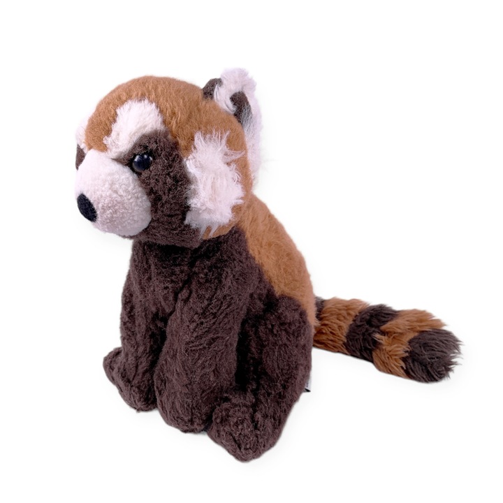 Jucarie de plus, Chippo, Red Panda, 25 cm, Maro