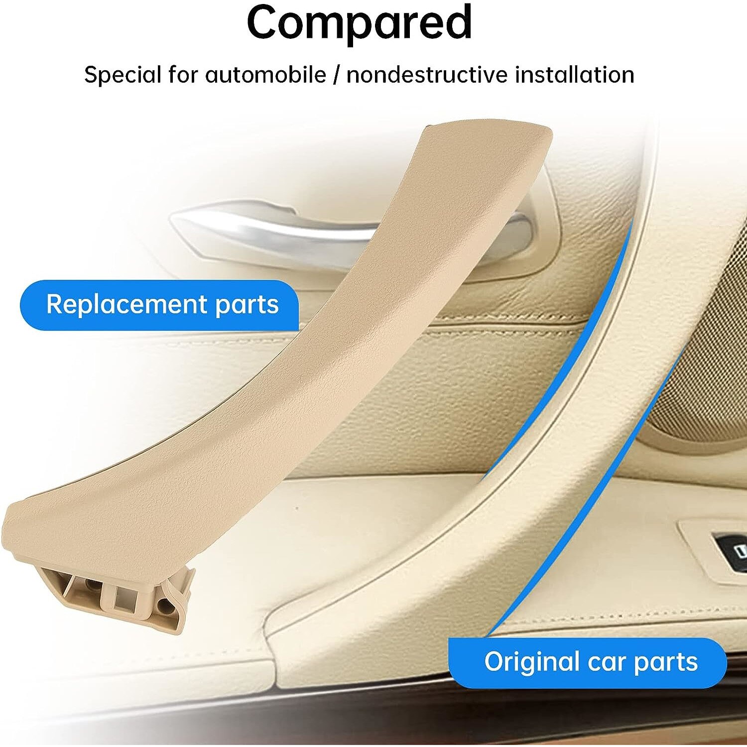 Maner Complet Usa Dreapta, Nierbo®, Pentru BMW 3 E90 E91 E92 E93, Bej ...