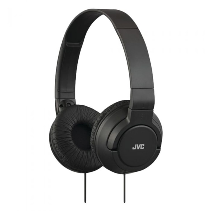 JVC HA-S180-BE fejhallgató, Összecsukható, ultrakönnyű, Fekete