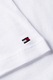 Tommy Hilfiger, Tricou din bumbac cu imprimeu logo, Alb