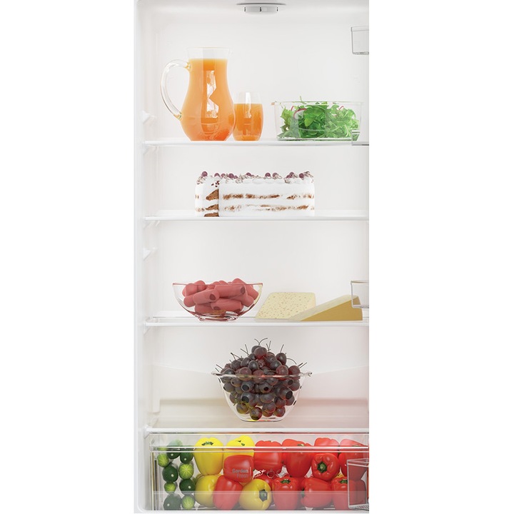 Combina frigorifica Arctic AK54305M40W, 291 l, Clasa E, Garden Fresh, Mix Zone, H 181.3 cm, Alb