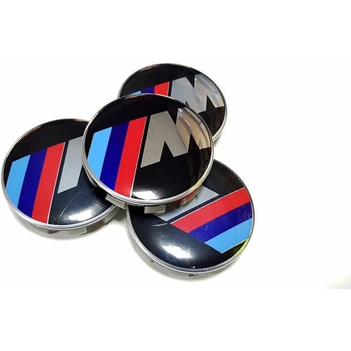 4 db-os BMW kerékburkolat készlet 68 mm-es könnyűfém felnihez, //M Tech Power modell