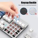 Kit Multifunctional de Curatare Produse Electronice 7 in 1, JENUOS®, pentru laptop, tastatura, telefon, casti, Portabil, albastru