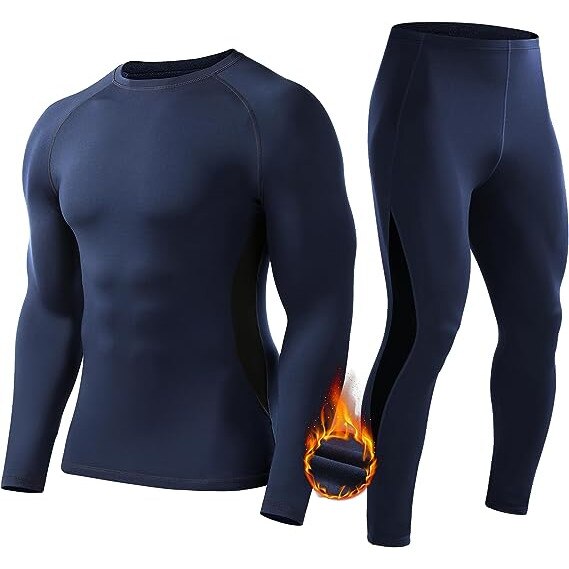 Set di Biancheria Intima Termica riscaldata Invernale da Uomo