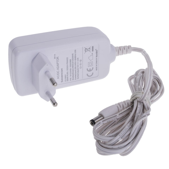 Tápellátás 220V-12V 2A (2000mA), 5,5x2,1 mm-es csatlakozóval