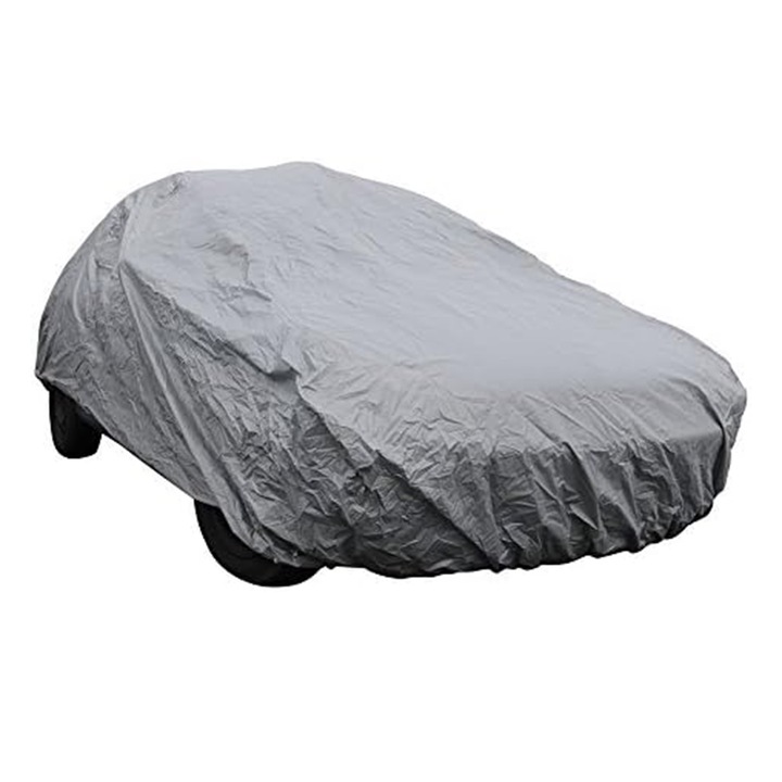 GREATON Покривало за кола тип Покривало за кола, предпазва от прах, дъжд и слънце, размер XL, 540 x 175 x 120 см, сиво