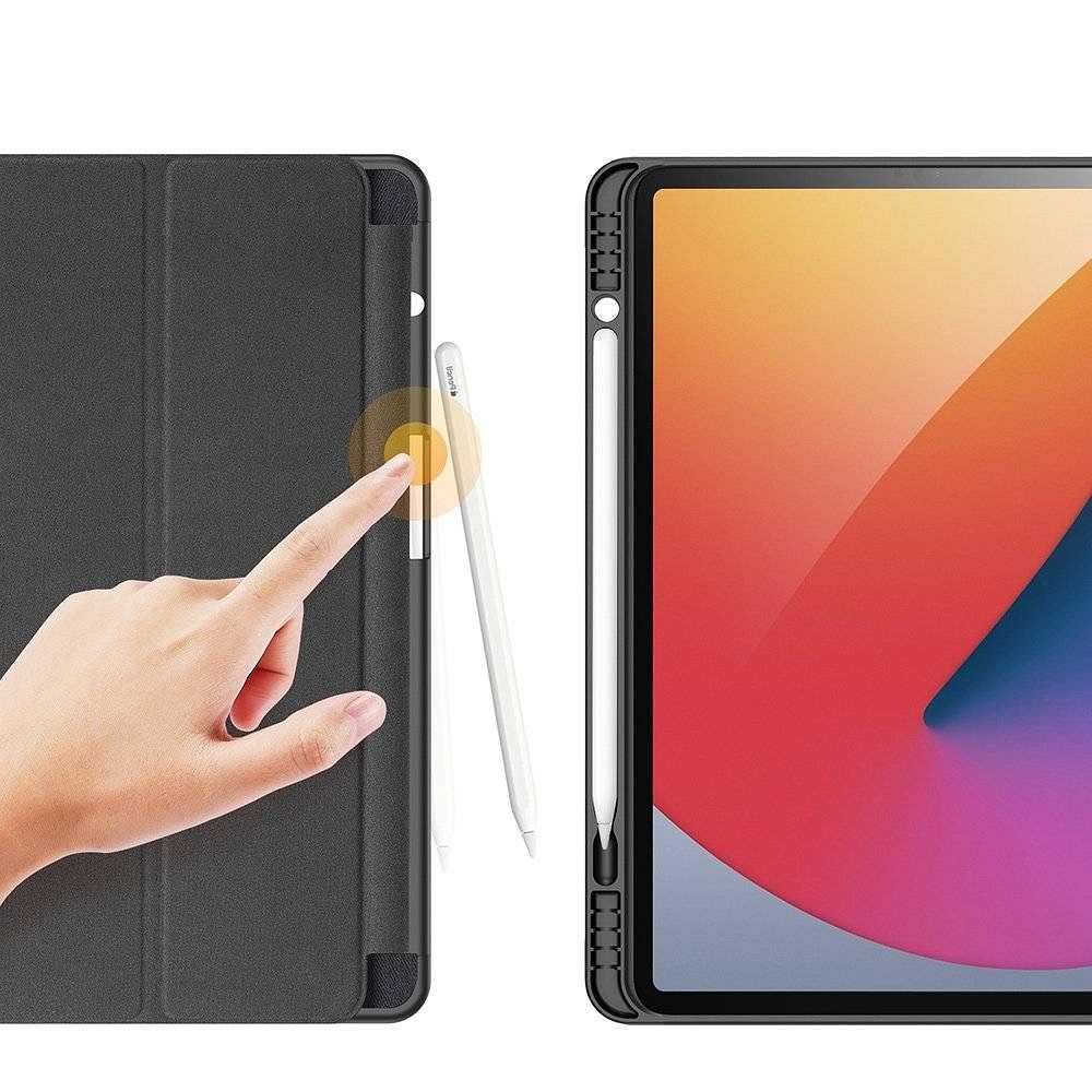 Carcasa Tableta G-Tech Domo Dux Ducis Folding Stand, Compatibila cu Apple iPad Pro 11 Inch, Anti Amprenta, Piele Ecologica, Full Protection, Negru