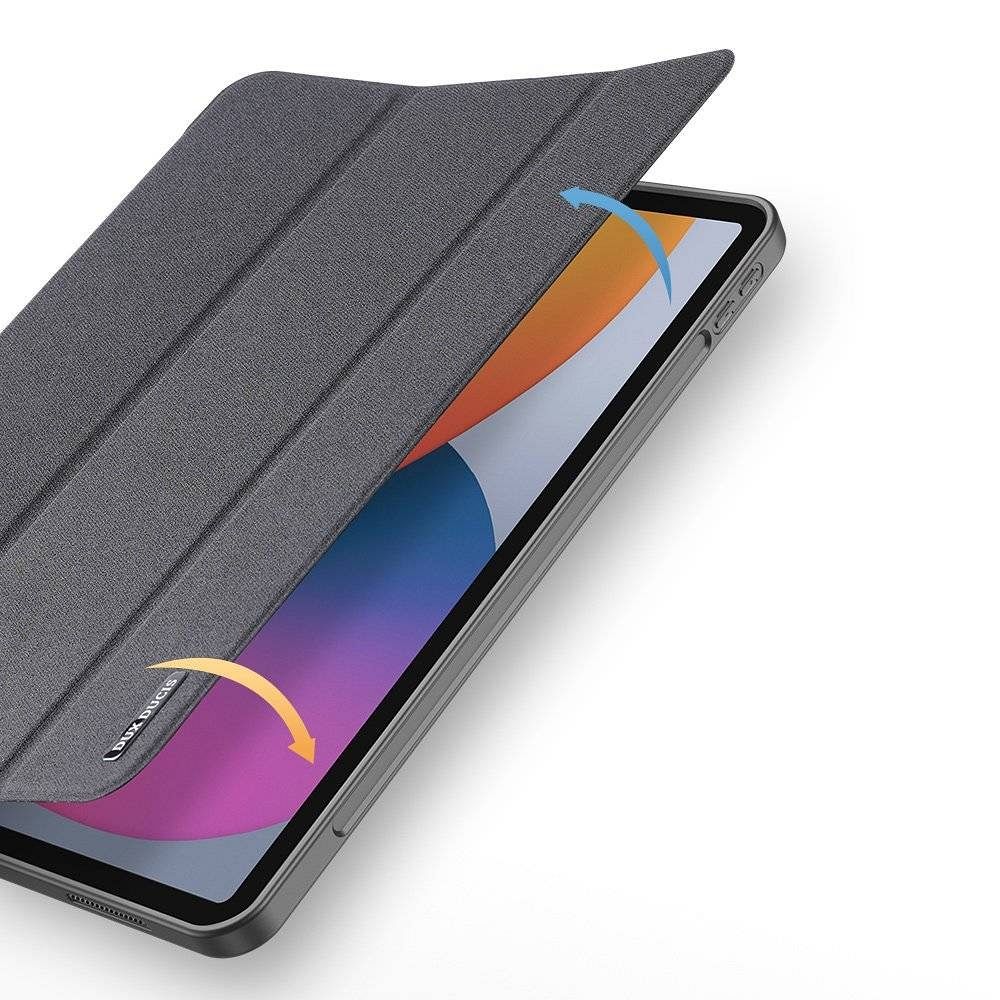Carcasa Tableta G-Tech Domo Dux Ducis Folding Stand, Compatibila cu Apple iPad Pro 11 Inch, Anti Amprenta, Piele Ecologica, Full Protection, Negru