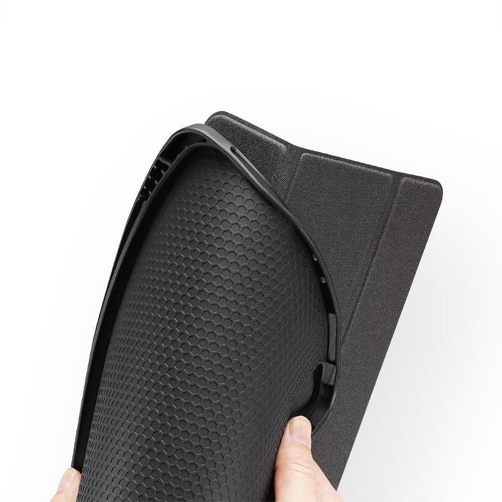 Carcasa Tableta G-Tech Domo Dux Ducis Folding Stand, Compatibila cu Apple iPad Pro 11 Inch, Anti Amprenta, Piele Ecologica, Full Protection, Negru