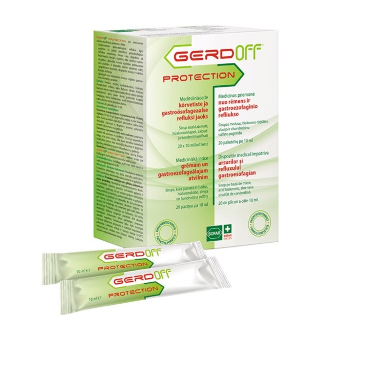 GerdOff Protection, 20 tasak, Sofar
