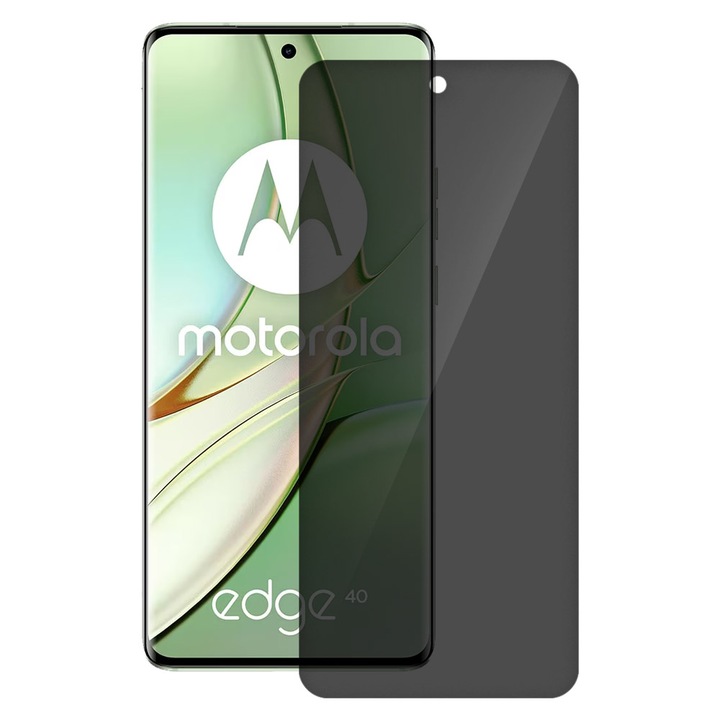 SILKASE privacy fólia Motorola Edge 40-hez, képernyővédő, szilikon