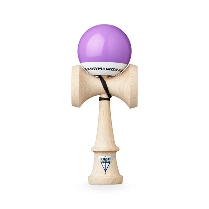 Kendama Krom Pop Originala cu finisaj LOL Clear - Mov