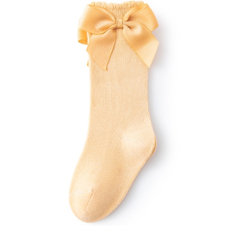 Детски чорапи, Памук, Светло оранжеви, 29 EU